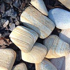 teak sand stone pebbles 1